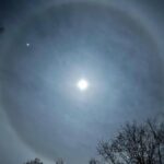 halo on the moon