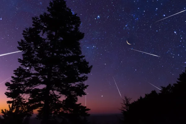 meteor shower california