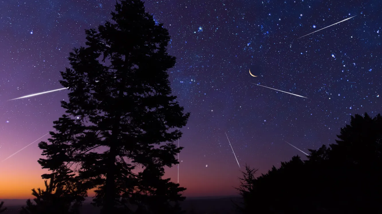 meteor shower california